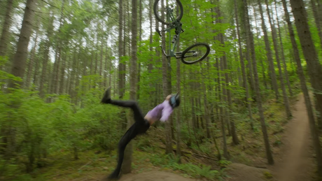 Nic Court aborted backflip